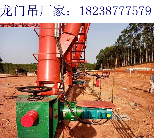 甘肅隴南龍門吊廠家100t龍門吊明確分工事半功倍