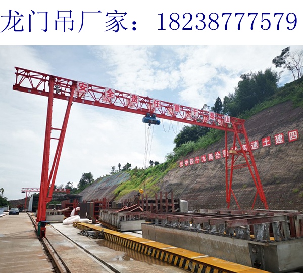 新疆烏魯木齊龍門吊廠家80t龍門吊不斷創新綠色再制造技術