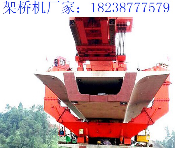 甘肅平涼200噸架橋機安裝前的準備工作