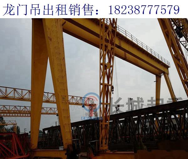 湖北黃石門式起重機(jī)廠家 龍門吊主梁運輸