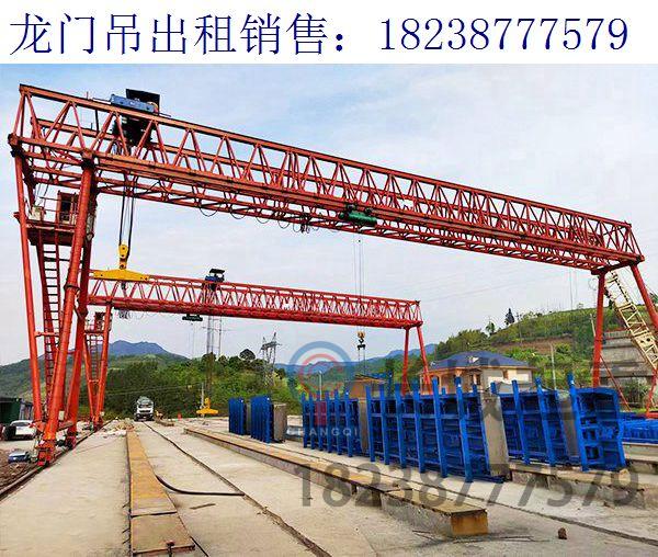 湖北龍門吊25噸廠家 跨度對安裝成本的影響