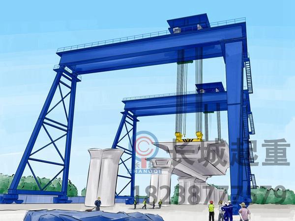 新疆塔城提梁機(jī)廠家 提梁機(jī)的安裝使用流程