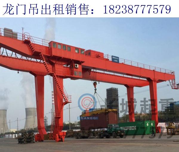 湖南株洲U型架龍門吊使用壽命的影響因素