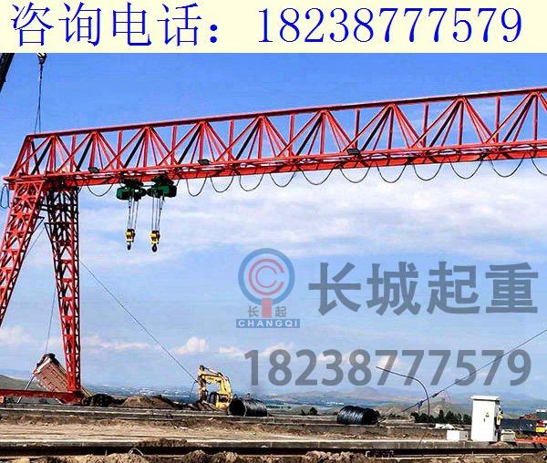 湖北宜昌5噸花架龍門吊的設(shè)計(jì)規(guī)范要求