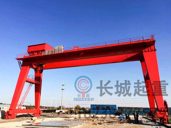 山東菏澤120噸龍門吊供應商 門式起重機軌道的維保