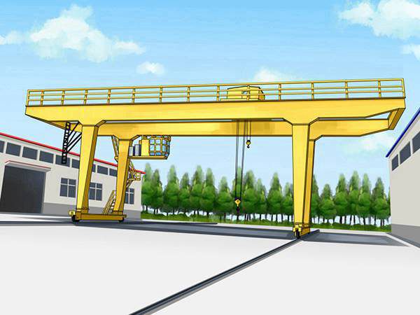 吉林松原龍門吊廠家 20噸門式起重機(jī)走行機(jī)構(gòu)