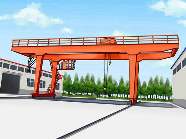 四川綿陽(yáng)龍門(mén)吊廠家通用門(mén)式起重機(jī)