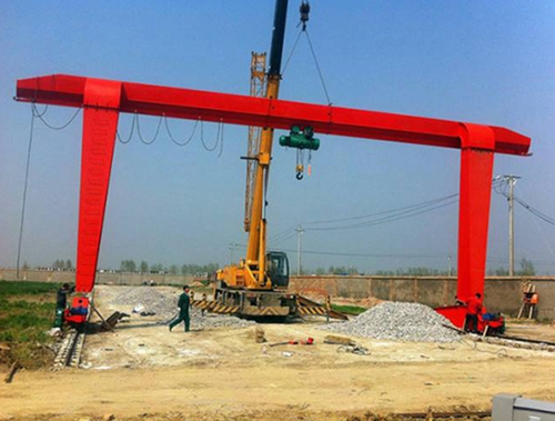 山西運城龍門吊廠家10T單梁龍門吊出租