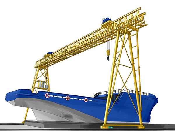 西藏阿里龍門吊租賃廠家箱式龍門吊