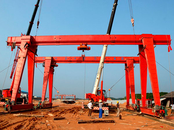 黑龍江雞西出租龍門吊廠家20噸