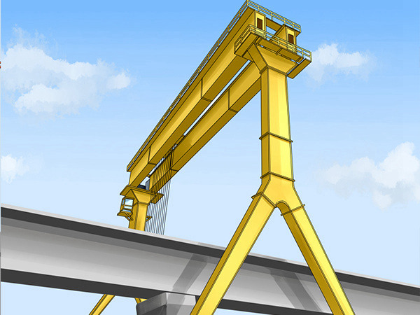 吉林遼源龍門吊廠家軌道長