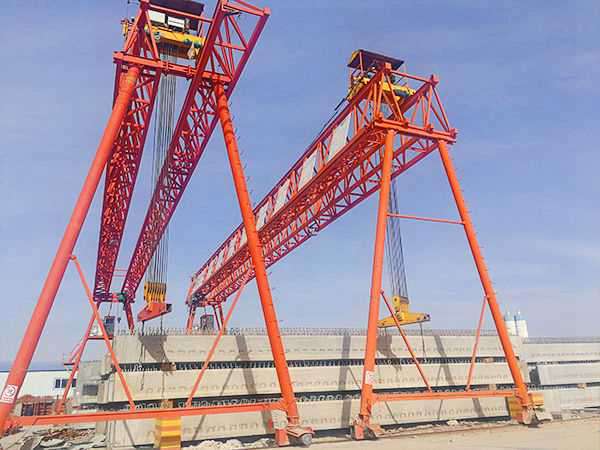 山東聊城龍門吊生產廠家老板說