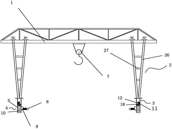 青海西寧龍門(mén)吊廠家10噸