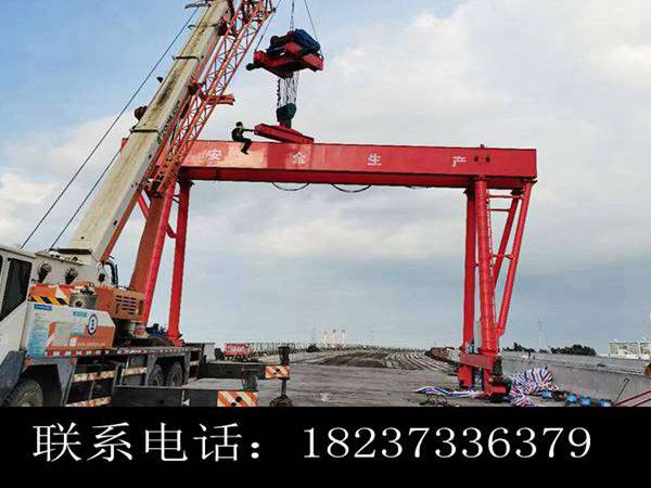 河北邢臺(tái)龍門吊租賃公司 小型設(shè)備很實(shí)用