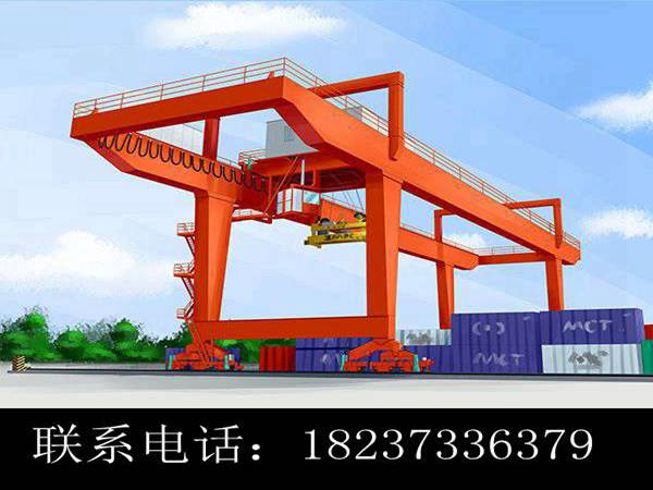 遼寧錦州龍門吊銷售廠家 16T單梁龍門吊軌距